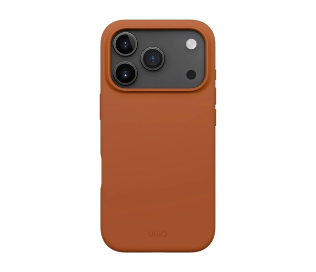 Uniq Lino do iPhone 17 Pro Max Magclick Charging pomarańczowy - 1371833 - zdjęcie